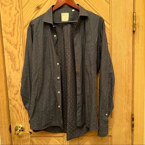 Billy Reid Button Down Long Sleeve Shirt- X Large
